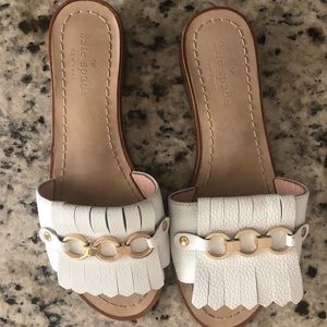 Kate Spade slip on sandals